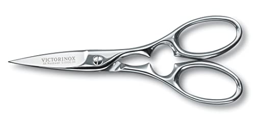 Victorinox Universal Kitchen Scissors, Extra Sharp Blades, Stainless Steel, Forged, Robust Metal Handle on Sale
