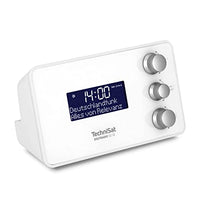 Thumbnail for TechniSat DIGITRADIO 50 SE - Radiowecker (DAB+/UKW Tuner, dimmbares Display, Wecker mit zwei einstellbaren Weckzeiten, Snooze, Sleeptimer, 1,5 Watt, Kopfhöreranschluss, USB-Charging) weiß im Sale