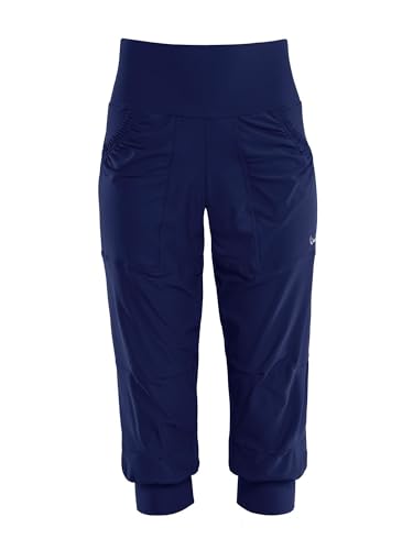 Winshape Damen Functional Comfort ¾ Leisure Trousers Lei201c Lässige Hose, Dark-Blue, EU im Sale