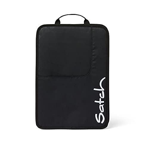satch A4 notebook box for school backpacks including handle and three compartments, high-quality and lightweight notebook box black - Black on sale