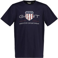 Thumbnail for GANT Unisex Kinder Archive Shield T-Shirt, Evening Blue, 158-164 EU im Sale