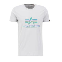 Thumbnail for Alpha Industries Herren Basic T Rainbow Ref T-Shirt, Pastel Grey, 56 im Sale