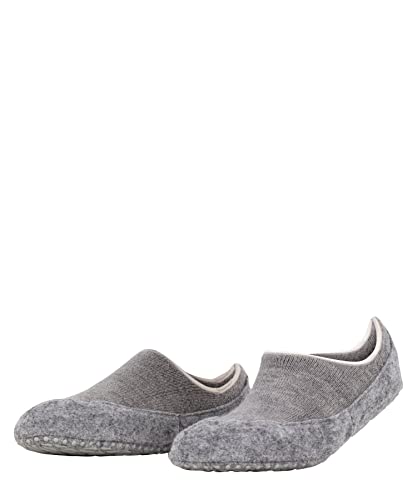 FALKE Damen Stoppersocken Cosyshoe Invisible W Hp Wolle rutschhemmende Noppen 1 Paar, Grau Light Grey 3400, 39/40 EU im Sale