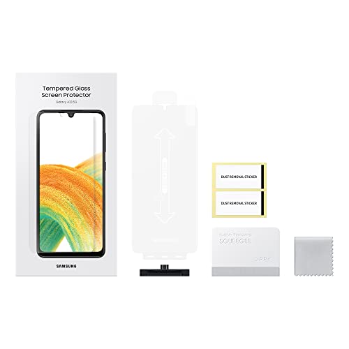 Samsung Tempered Glass Screen Protector ET-FA336 for the Galaxy A33 5G | Screen protector, protective glass, shockproof, transparent - 6.4 inches on sale