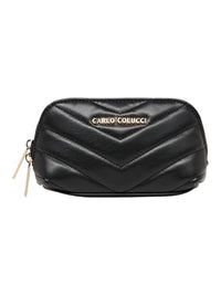 Thumbnail for Carlo Colucci Kleine Kosmetiktasche Schwarz O im Sale