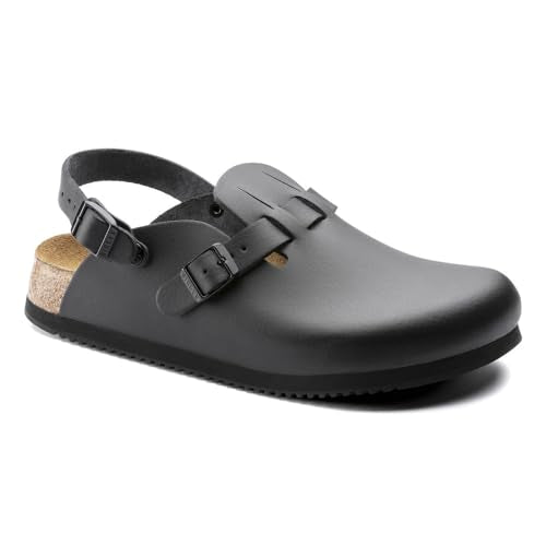 BIRKENSTOCK Superlauf Herren Clogs Kay SL Schwarz - NORMALES Fußbett 40 im Sale