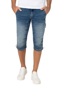 Thumbnail for Timezone Herren 3/4 Jeans Shorts 25-10027 ConnorTZ knielange Jeanshose Classic Blue Wash W34 im Sale