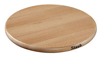 Thumbnail for STAUB Magnetischer Untersetzer aus Holz, rund, 23 cm, Für alle magnetischen Töpfe und Pfannen, Buche im Sale