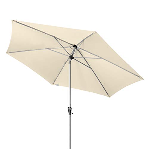 Doppler Active Auto Tilt 320 – Crank parasol ideal for patio and garden – Foldable – approx. 320 cm – Anthracite on sale