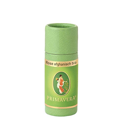 PRIMAVERA Ätherisches Öl Rose afghanisch bio 1 ml - Aromaöl, Duftöl, Aromatherapie - harmonisierend, seelisch stärkend - vegan - Naturkosmetik, ätherische Öle im Sale