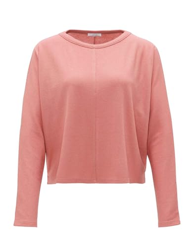 OPUS Damen Langarmshirt | Shirt SIMPLA Batwing Fit aus Viskose Mix Mellow Rose, 44 im Sale