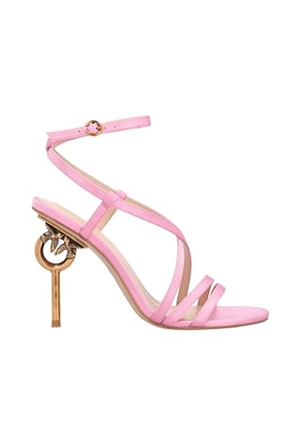 Pinko Damen Satin Sandale, Rosa, 39 EU im Sale