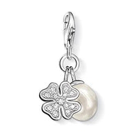 Thumbnail for Thomas Sabo Damen Charm-Anhänger Schutzengel Herz Charm Club 925 Sterling Silber 0869-001-12 im Sale