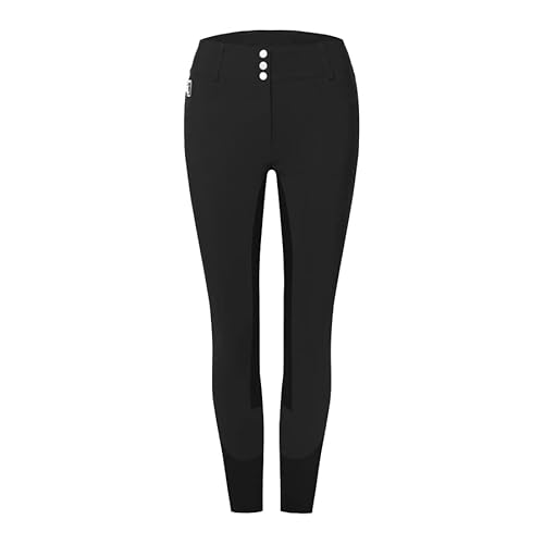 Cavallo Reithose Celine X-Grip Summer Softshell in schwarz, im Sale