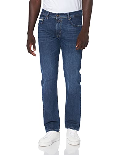 bugatti Herren 3910-26612 Hose, Blau, 38W 30L EU im Sale