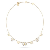 Thumbnail for Philipp Plein Damen Kette Halskette Edelstahl IP Gold PLEIN MINI LOGO PJ2EA10NU im Sale