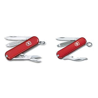 Thumbnail for Victorinox Swiss Army Knife Small, Classic SD & Rally, Swiss Army Knife Mini for Keychain, Swiss Army Knife, 9 Functions, Blade, Phillips Screwdriver 0/1 on Sale