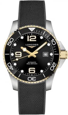 Longines HydroConquest Automatic Men's Watch, 43 mm, Black, Black on Sale