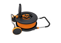 Thumbnail for Fiskars Waterwheel M, All-Inclusive-Bewässerungs-Set, 21,5 m Gesamtreichweite, Gartenschlauch in Universalgröße (Ø 13 mm), Universal-Hahnverbinder, Schwarz/Orange, 1023643 im Sale