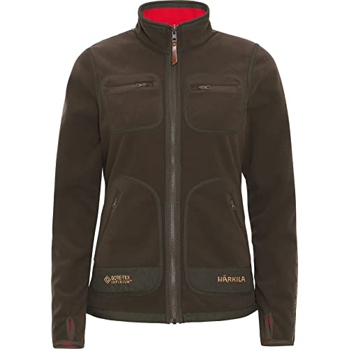 Härkila | Kamko fleece Women | Professionelle Jagd Kleidung & Jagd Zubehör für Herren & Damen | Skandinavische Qualität Made to Last | Brown/Red, im Sale