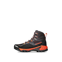 Thumbnail for Mammut Sapuen High GTX Men | Wanderschuhe für Herren, Outdoor Schuhe für Hiking, Wasserdichte Trekkingschuhe, Gore-Tex Wanderstiefel, Atmungsaktive Bergschuhe | Black-Hot Red, 10 im Sale