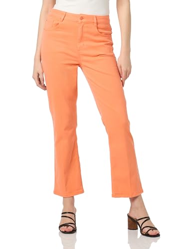 comma trousers flared leg, regular fit on sale