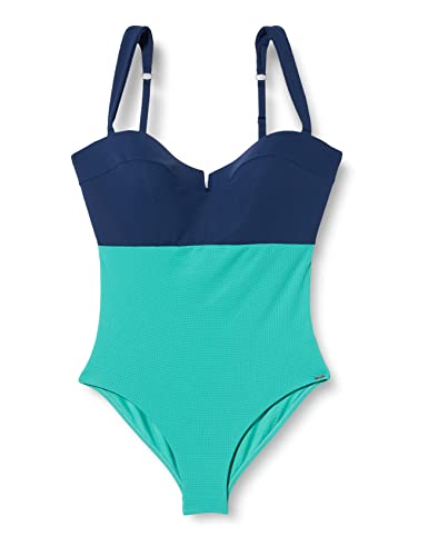 Triumph Women's Summer Glow OPD sd Badeanzug, True Navy, 42E im Sale
