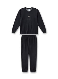 Thumbnail for Sanetta Mädchen-Schlafanzug Blau aus Frottee | Hochwertiger und bequemer Schlafanzug aus Frottée für Mädchen. Pyjamaset für Mädchen 128 im Sale