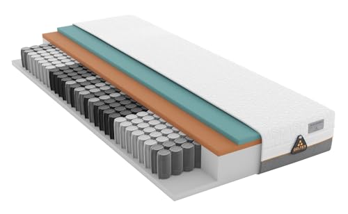 Schlaraffia Geltex pocket spring mattress - 90 x 200 cm - 7-zone pocket spring core - Geltex Next foam - Firmness level 4 on sale