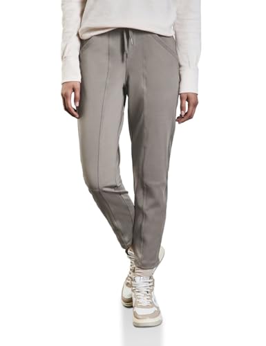 STREET ONE Damen A378518 Hose im Loose Fit, Ashen Maple Beige, 44W / 28 im Sale