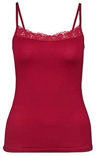 Thumbnail for CALIDA Natural Comfort Lace Spaghetti-Top Damen, Funktionelles Spaghetti-Top mit Spitze am Ausschnitt, verstellbare Träger im Sale