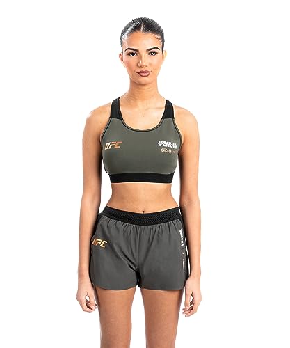 Venum, UFC Adrenaline by Venum Fight Week Damen Performance Short, Damen, S, Khaki im Sale