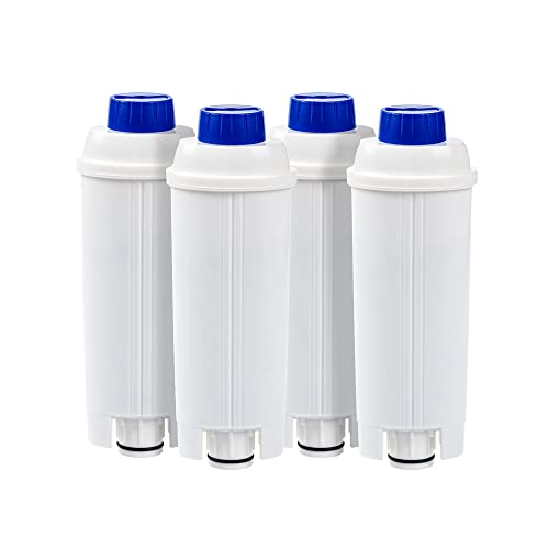 Invero 4 Stück Ersatz DeLonghi Kaffeemaschine Wasserfilter - Kompatible Teilenummer: DLSC002 9310926, SER3017, 5513292811 und Espresso-Kaffeemaschine der ECAM ETAM EC800 BCO400 Serie im Sale