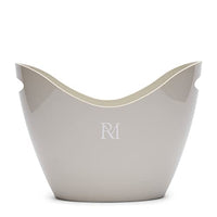 Thumbnail for Riviera Maison Outdoor Wine Cooler Beige, Unbreakable, with Handles - RM Monogram Outdoor Wine Cooler - MS - 7.5 - (LxWxH) 35x27x26 on Sale
