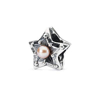 Thumbnail for Trollbeads Damen-Bead Stern der Leidenschaft 925 Silber Perle rosa - TAGBE-00226 im Sale