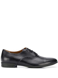 Thumbnail for Fratelli Rossetti With black cut in smooth leather perforated (215FRU), Black - Black - on sale