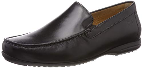 Sioux Herren Gion-XL Mokassin, Schwarz (Schwarz 000) im Sale
