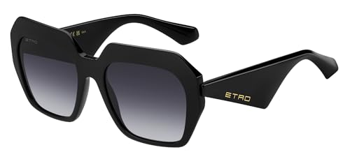 Etro women's 0043/S sunglasses, black, 56/19/145 on sale