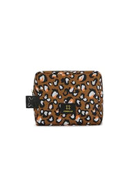Thumbnail for CODELLO Damen Kosmetiktasche aus recyceltem Polyester mit Leoparden-Muster im Sale