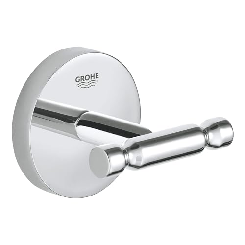 GROHE Bau Cosmopolitan - Bademantelhaken (Metall, Verdeckte Befestigung, langlebige Oberfläche), chrom, 40461001 im Sale
