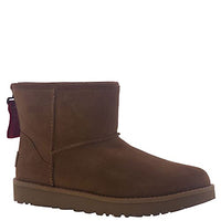 Thumbnail for UGG Damen Classic Mini Logo Zip Klassischer Stiefel, Chestnut, 37 EU im Sale