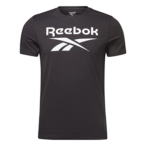 Reebok Herren Ri Big Logo Tee T-Shirts, black, im Sale
