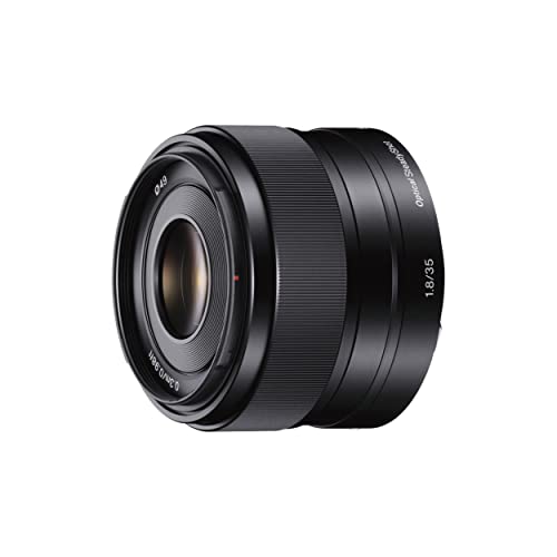 Sony SEL-35F18 Standard-Objektiv (Festbrennweite, 35 mm, F1.8, APS-C, geeignet für A6700, A6600, A6400, A6100, ZVE10, E-Mount) schwarz im Sale