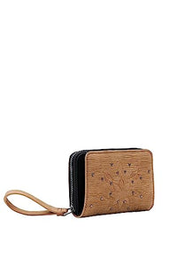 Thumbnail for Desigual Women's Mone_Aquiles Maya Bi-Fold Wallet, Brown im Sale