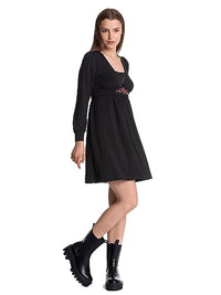Thumbnail for Vive Maria Meadow Love Damen A-Linien-Kleid schwarz Allover, im Sale