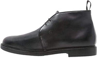 Thumbnail for Fratelli Rossetti Galveston Schwarzes Leder mit Unterseite aus Gummi, Schwarz - Schwarz - im Sale
