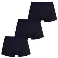 Thumbnail for Ted Baker Herren London, 3 Pack Cotton Stretch Trunk Badehose, Navy Blau, Medium im Sale