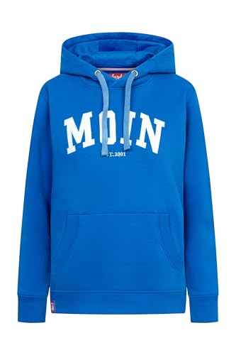 derbe Hoodie Moin Women's Blue | Hamburg | Hood | Pullover | Sweat on Sale