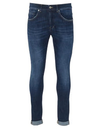 Thumbnail for Dondup Jeans George aus gewaschenem blauem Denim, 35 im Sale