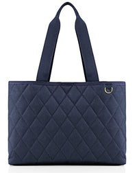 Thumbnail for reisenthel classic shopper rhombus midnight gold – Geräumige Shopping Bag und edle Handtasche in einem – Aus wasserabweisendem Material im Sale